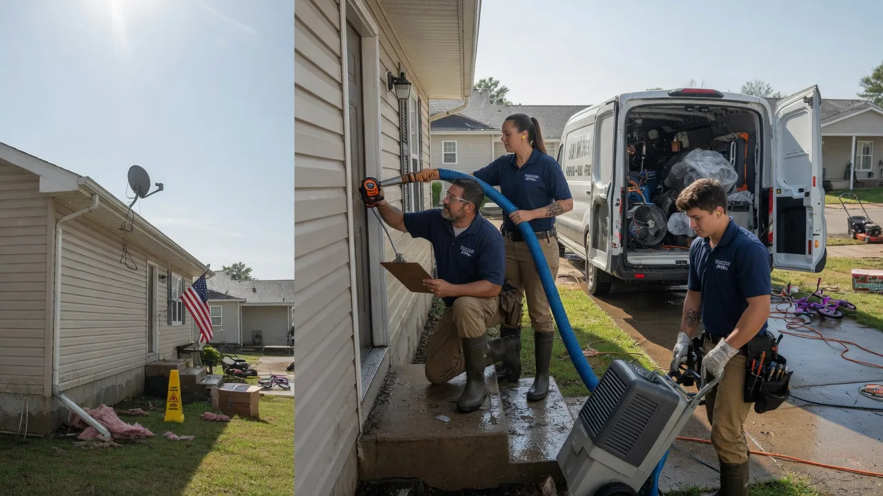 Ceiling Water Damage Restoration in Hayti, SD near me